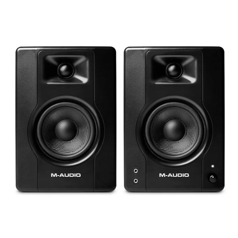 BX3PAIR,BX4PAIR - M-Audio BX carbon compact studio monitor speakers pair 3.5