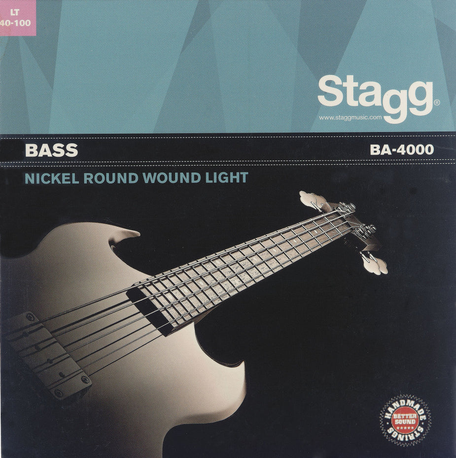 BA4000 - Stagg entry level bass guitar strings Medium light