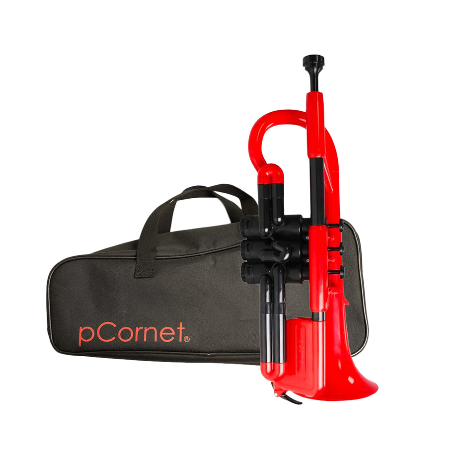 PCORNET1R - pCornet Bb plastic cornet outfit Red