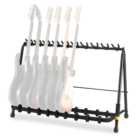 GS525B - Hercules universal rack stand for up to 5 guitars Default title