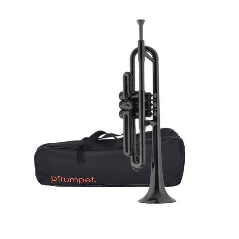 PTRUMPET-BK - pTrumpet plastic Bb trumpet outfit Black
