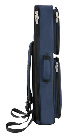 36SSX-387 - Tom & Will soprano sax gig bag Blue with blue interior
