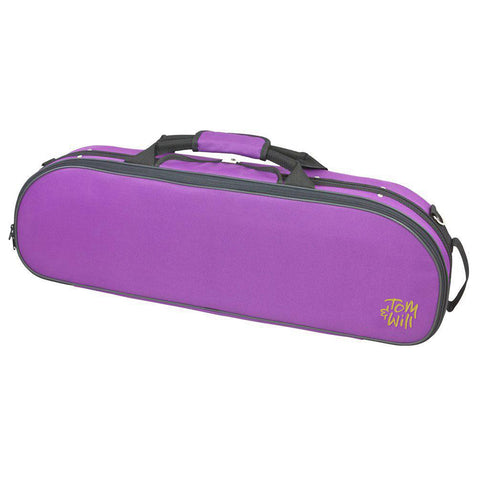 44VL44-610 - Tom & Will oval violin gig bag Deep purple