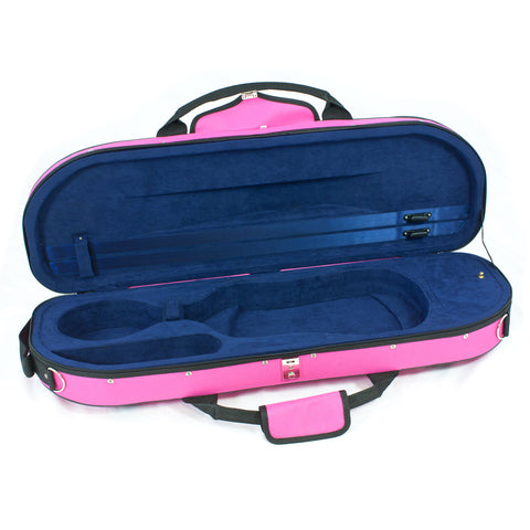 44VL44-630 - Tom & Will oval violin gig bag Hot pink