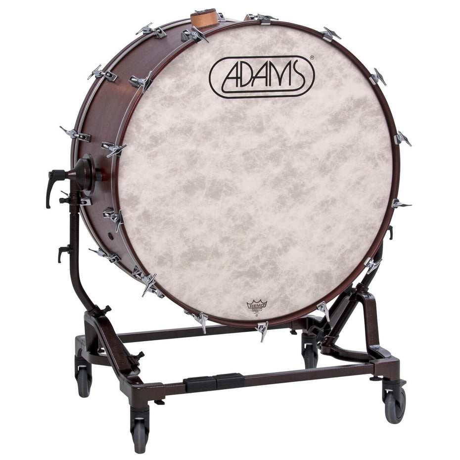 AD2BDIIV28 - Adams Concert bass drum with tilting stand and cymbal holder 28