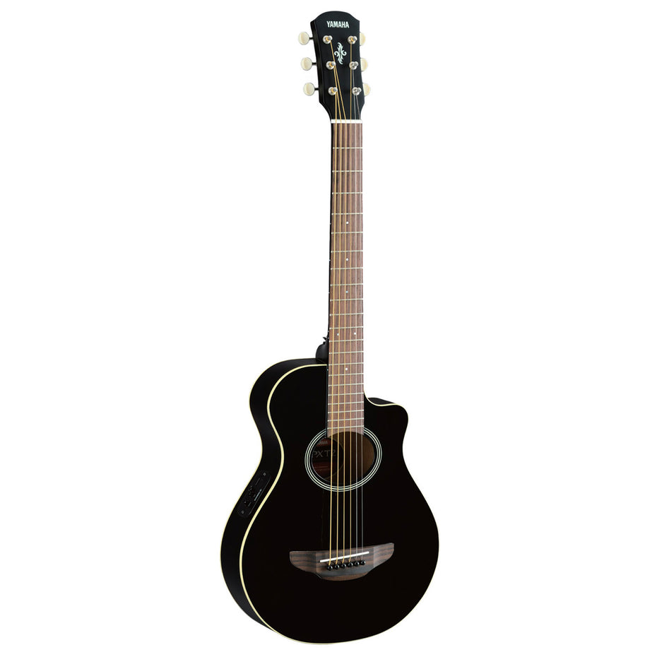 APXT2-BK - Yamaha APXT2 3/4 cutaway travel electro-acoustic guitar in gloss Black gloss