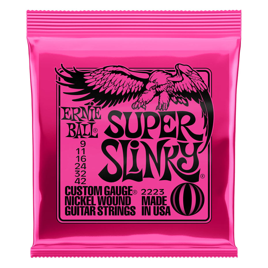 EB2223 - Ernie Ball electric guitar strings set Super slinky