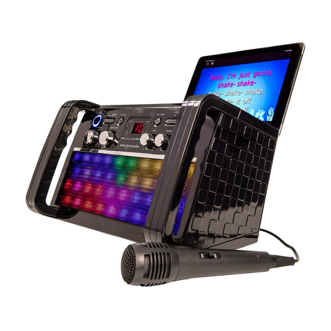 EKS213BT - Easy Karaoke Bluetooth portable karaoke system with LED light effects Default title