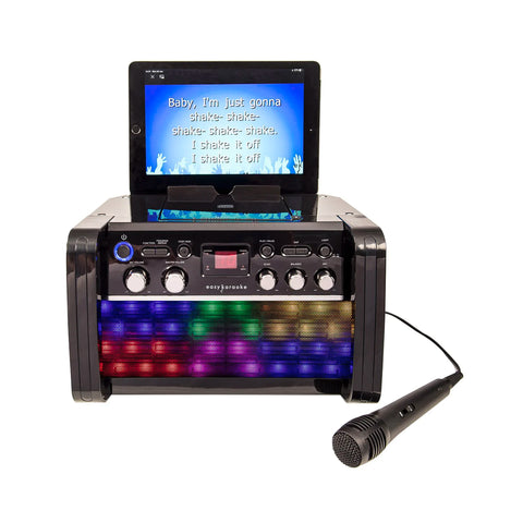 EKS213BT - Easy Karaoke Bluetooth portable karaoke system with LED light effects Default title