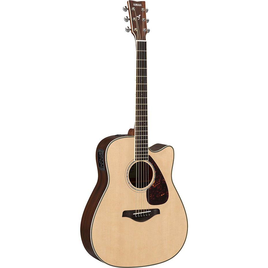 FGX830C-NT - Yamaha FGX830C 4/4 cutaway electro-acoustic guitar in gloss Natural
