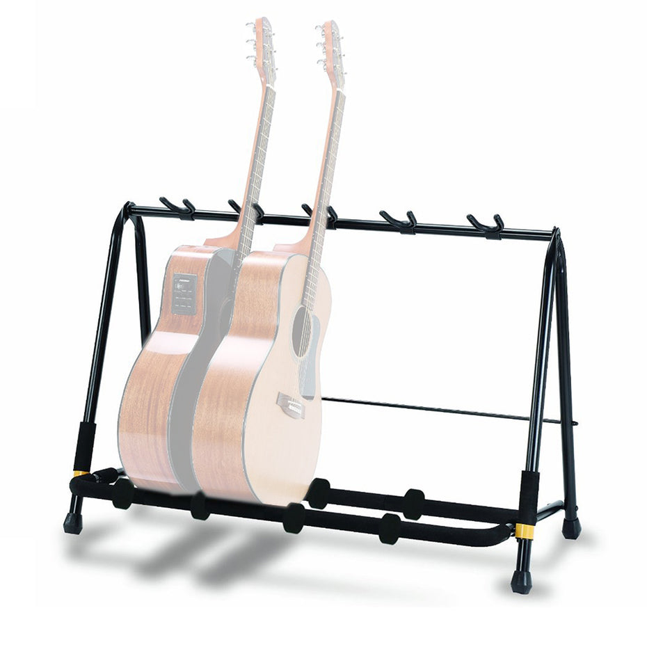 GS525B - Hercules universal rack stand for up to 5 guitars Default title