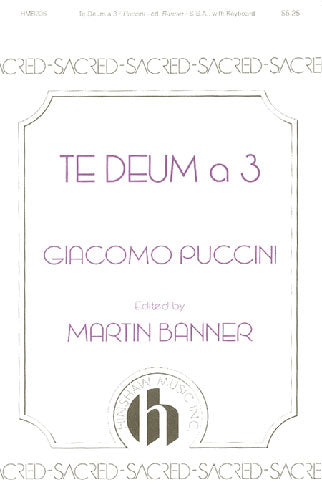 HMB236 - Puccini - Te Deum A 3 SSA Default title