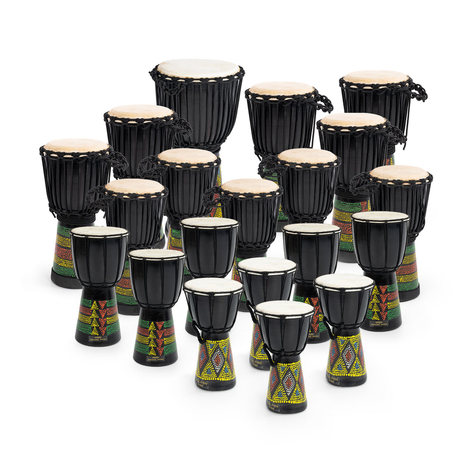 JBD-20PK - Percussion Workshop djembe pack 20 player pack