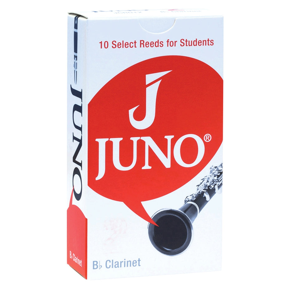 JCR01-15,JCR01-2,JCR01-25,JCR01-3 - Juno box of 10 x Bb clarinet reeds 1.5 (box of 10)