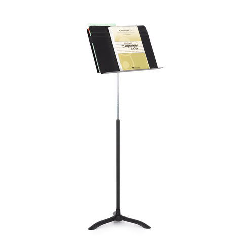 MAN4901 - Manhasset Director music stand - double layer desk for book storage Default title