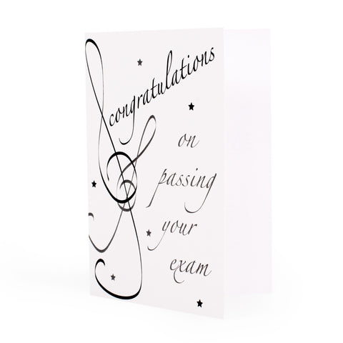 MGC-GC10B - Greetings card - Congratulations on passing your exam Default title