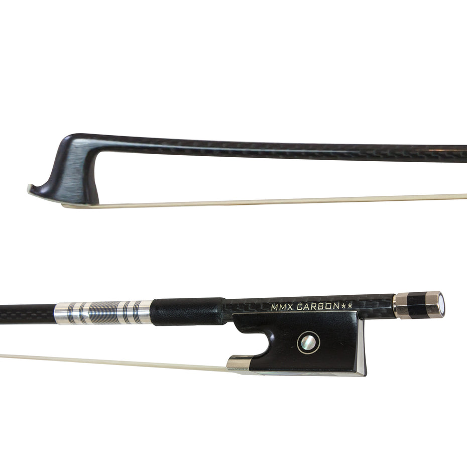 MMX95VN,MMX95VN34,MMX95VN12 - MMX Carbon composite violin bow with ebony frog 3/4 size