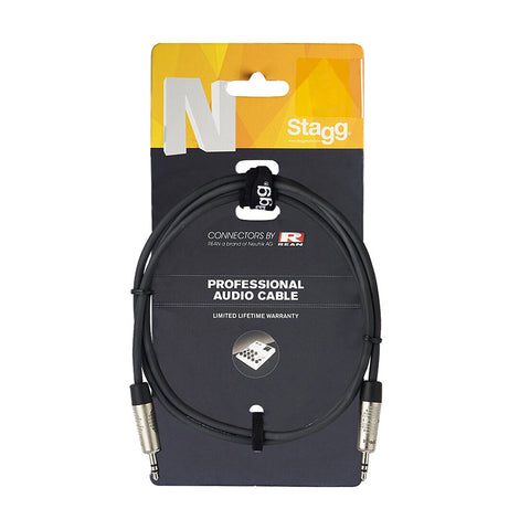 NAC3MPSR - Stagg stereo mini jack to stereo mini jack cable - 3m Default title