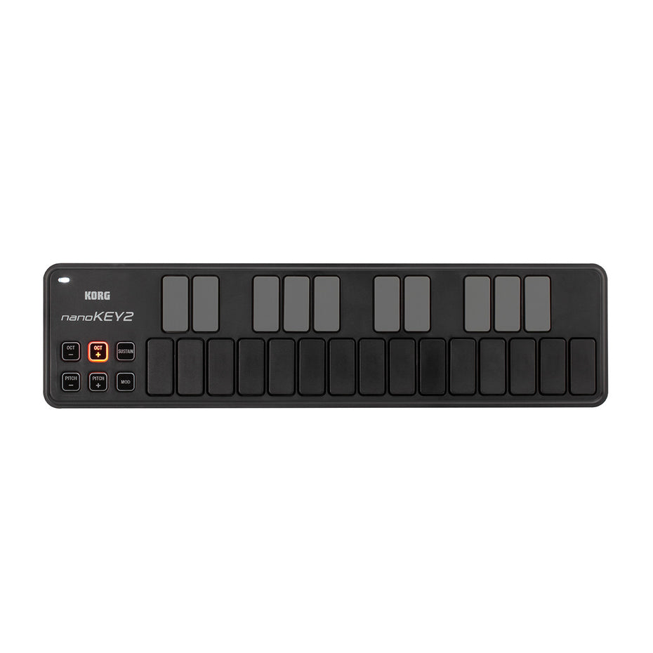NANOKEY2-BK - Korg nanoKEY2 MIDI keyboard controllers Black