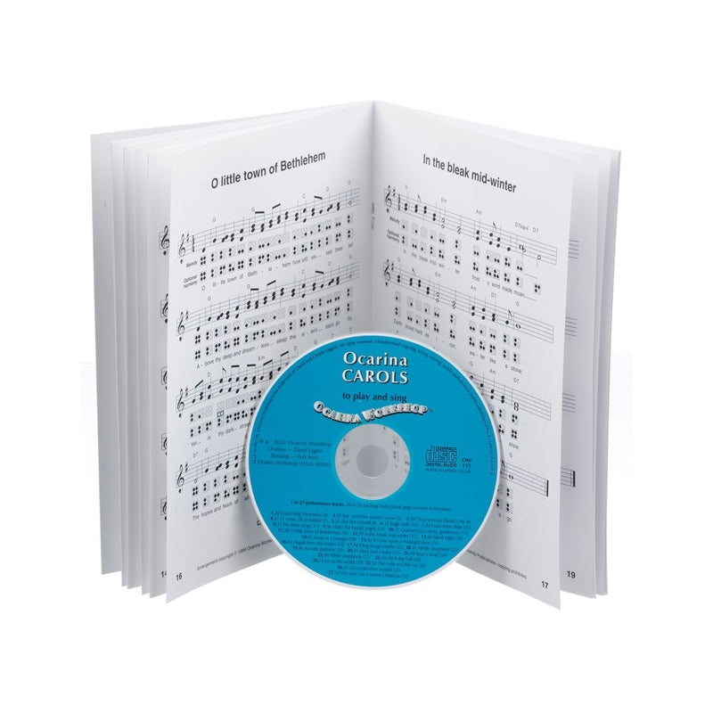 OCW-10097CD - Play Your Ocarina Carols - Book & CD Default title