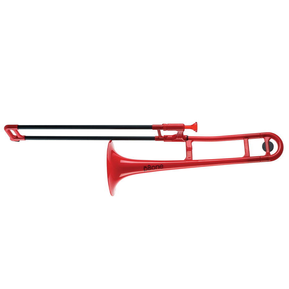 PBONE1R - pBone plastic Bb tenor trombone Red