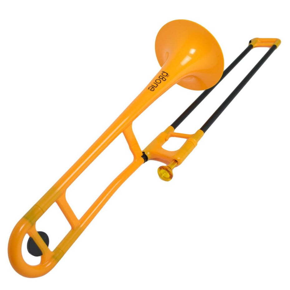 PBONE1Y - pBone plastic Bb tenor trombone Yellow