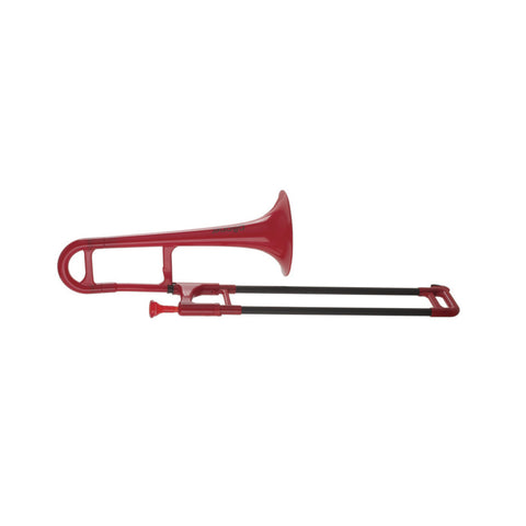 PBONE2R - pBone Eb mini plastic alto trombone outfit Red