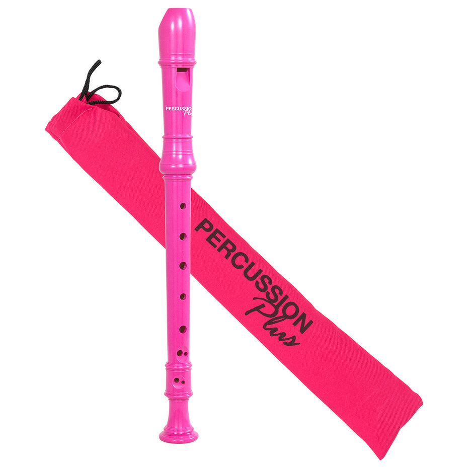 PP1615 - Percussion Plus PP1612 descant recorder Solid pink