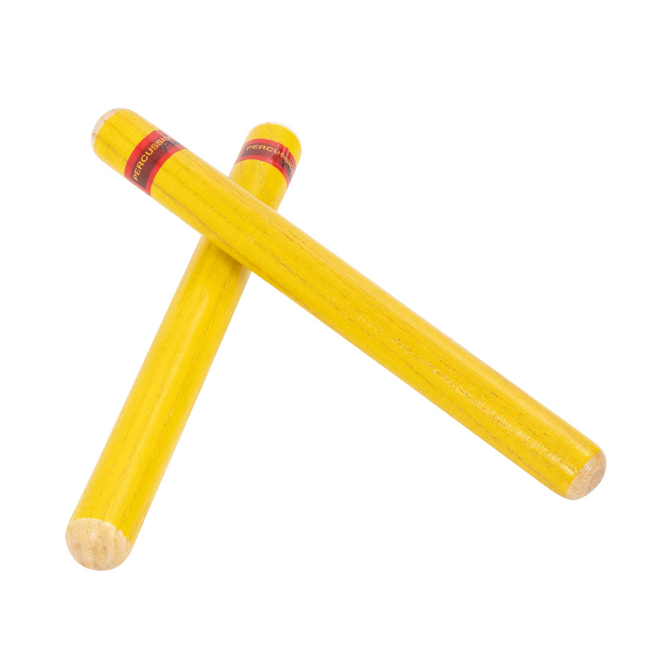 PP206 - Percussion Plus claves pair Yellow