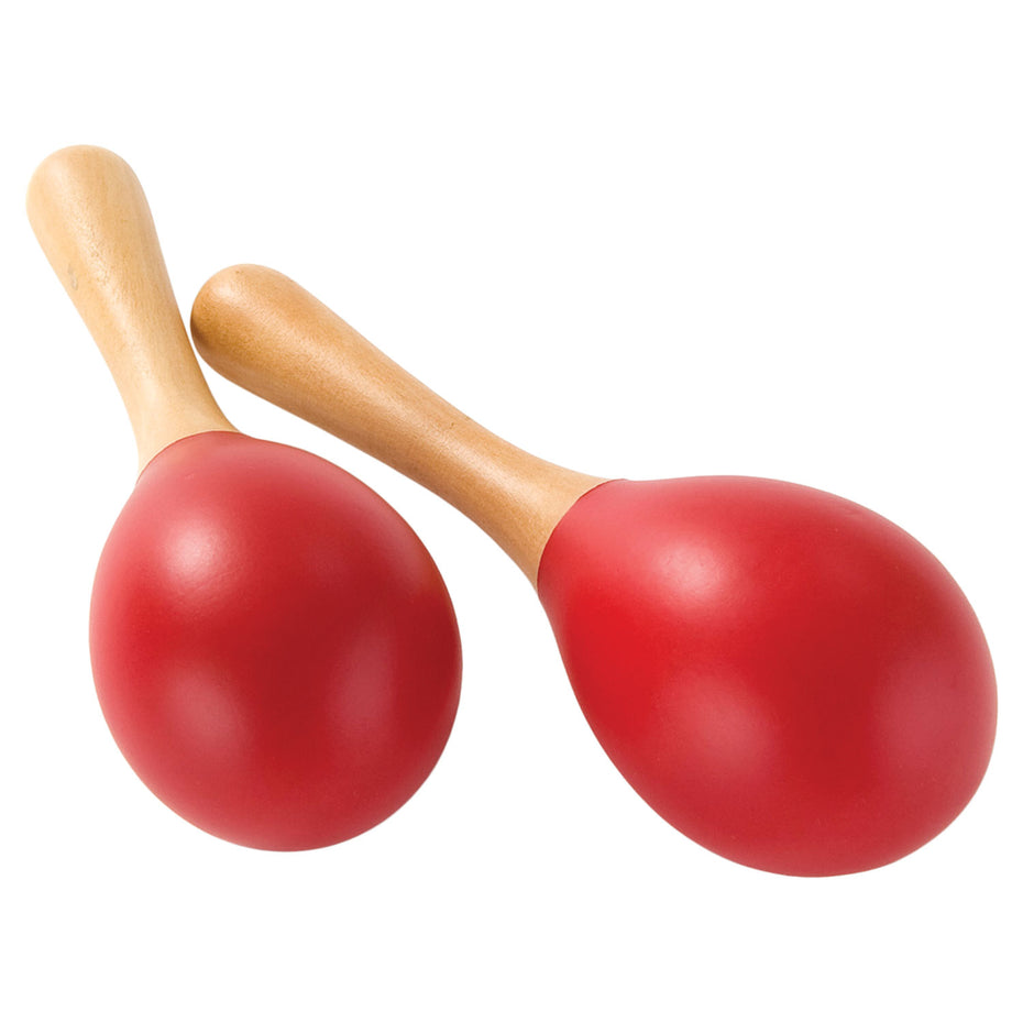 PP541 - Percussion Plus wooden maracitos Red