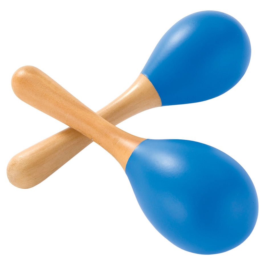 PP542 - Percussion Plus wooden maracitos Blue