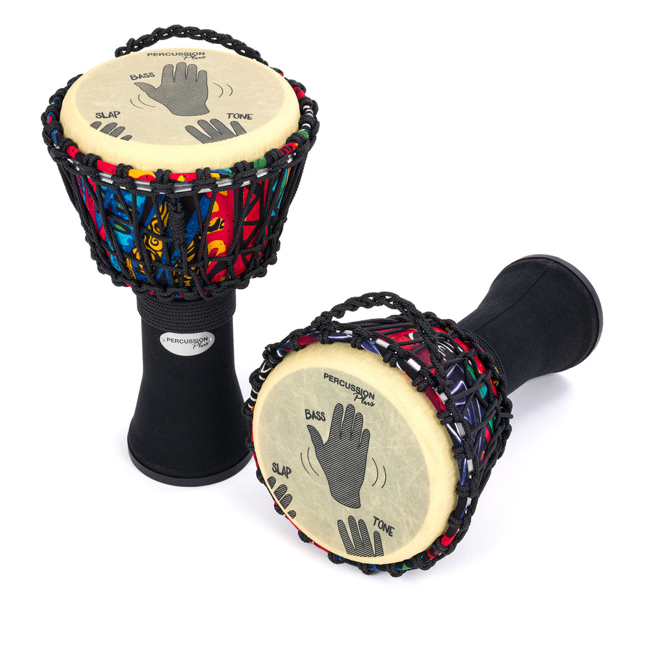 PP6651 - Percussion Plus Slap Djembe - Carnival, rope tuned 8 inch (head)