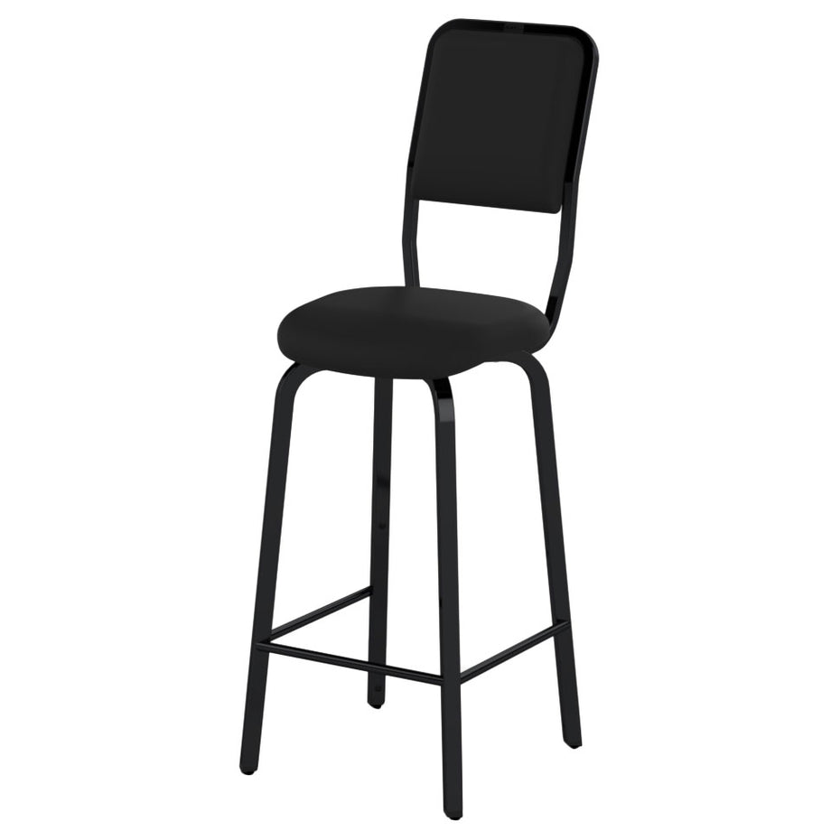 RAT-302Q11B - RAT double bass stool with fixed legs and back Default title