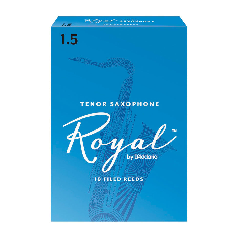RKB1015 - Rico Royal box of 10 Bb tenor saxophone reeds 1.5 (box of 10)