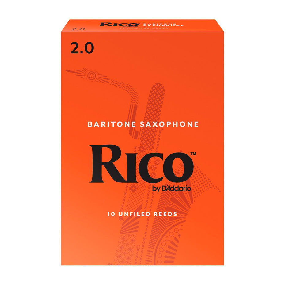 RLA1020 - Rico box ot 10 Eb baritone saxophone reeds 2.0 (box of 10)