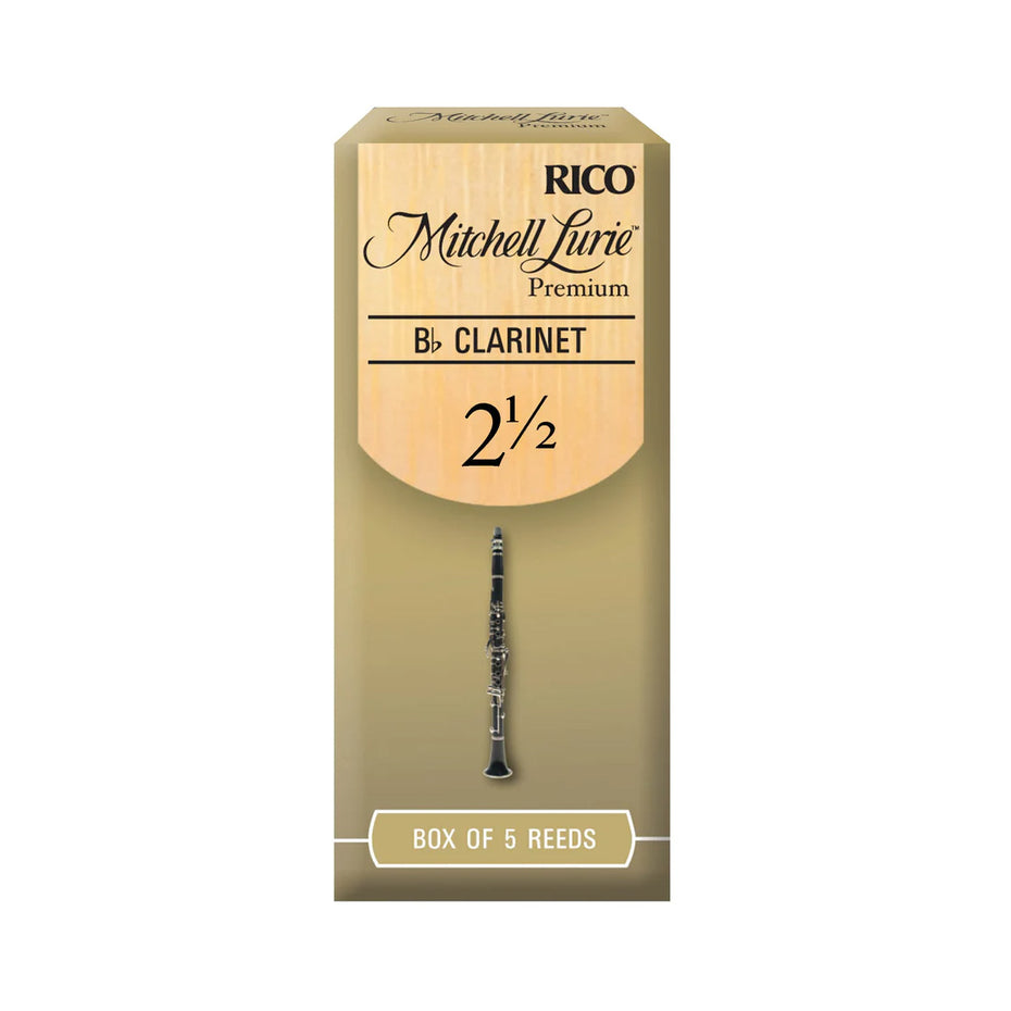 RMLP5BCL250 - Mitchell Lurie Premium Bb clarinet reeds box of 5 - Strength 4 Default title