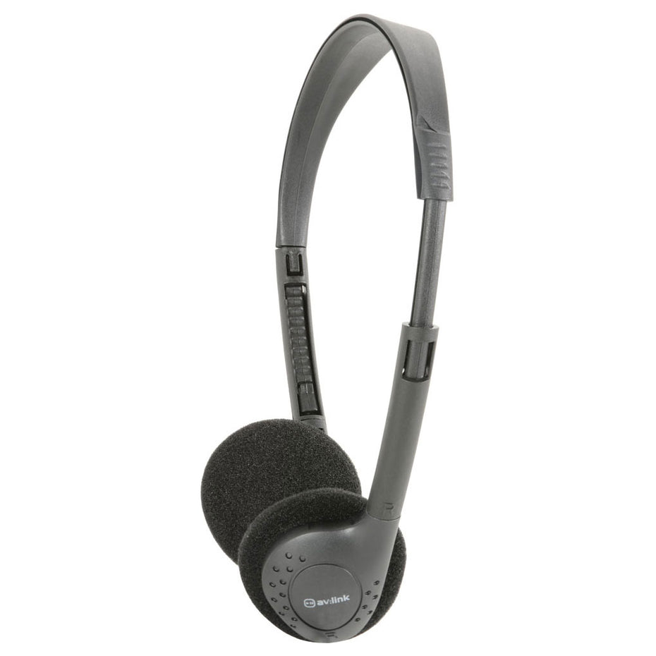 SK100439 - AV Link lightweight stereo headphones with in-line microphone Default title