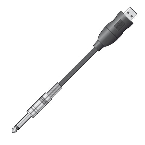 SK173615 - Citronic mono 6.3mm jack to USB converter cable - 3m Default title