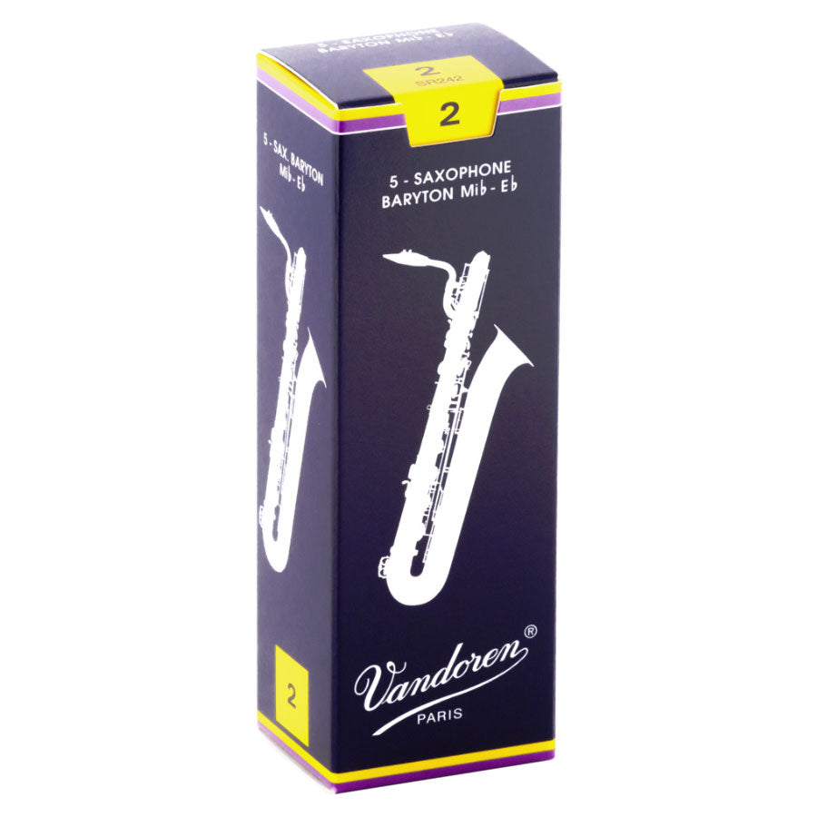 SR242 - Vandoren Eb baritone saxophone reeds box of 5 2