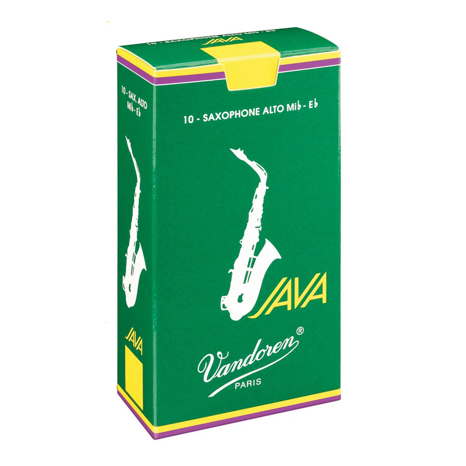 SR262,SR2625 - Vandoren Java alto sax reeds 2.5 (box of 10)