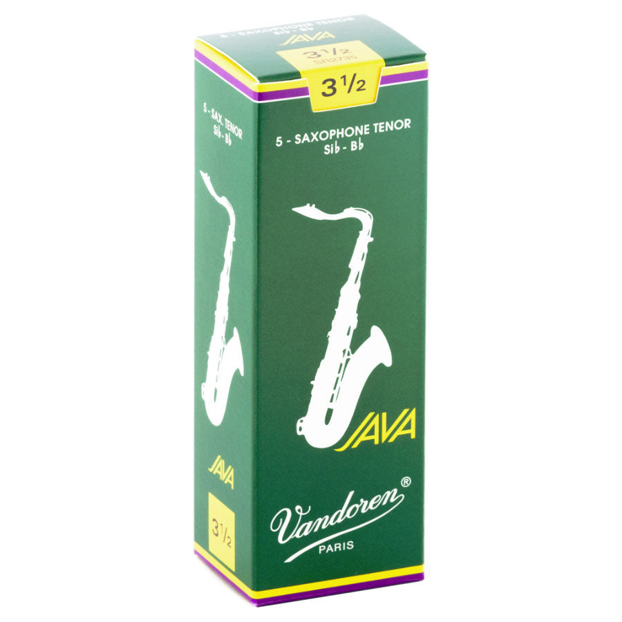 SR2735 - Vandoren Java Bb tenor saxophone reeds box of 5 3.5