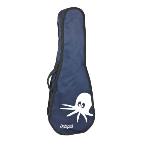 UK41-B - Octopus soprano ukulele bag Navy