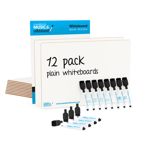 WB102-12PK - A4 mini dry-wipe whiteboard - 12 pack Default title