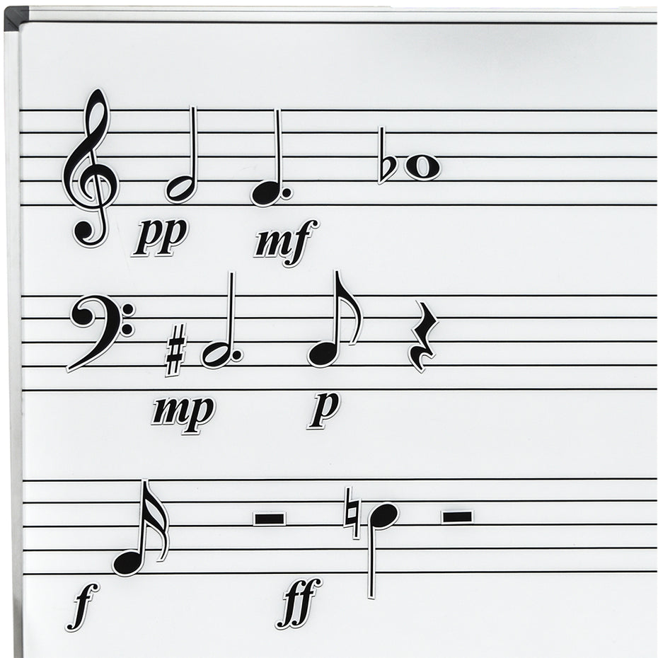 WMN10 - Magnetic symbols 1 - notes, rests, clefs and dynamics Default title
