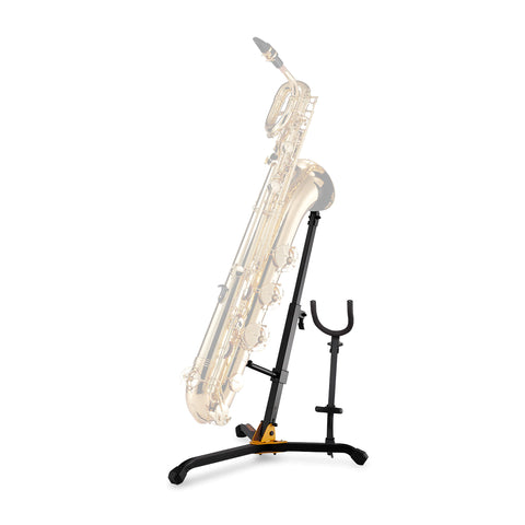 DS536B - Hercules baritone saxophone stand with alto / tenor saxophone peg Default title