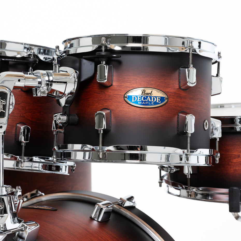 DMP905-260 - Pearl Decade Maple fusion drum kit Brown burst