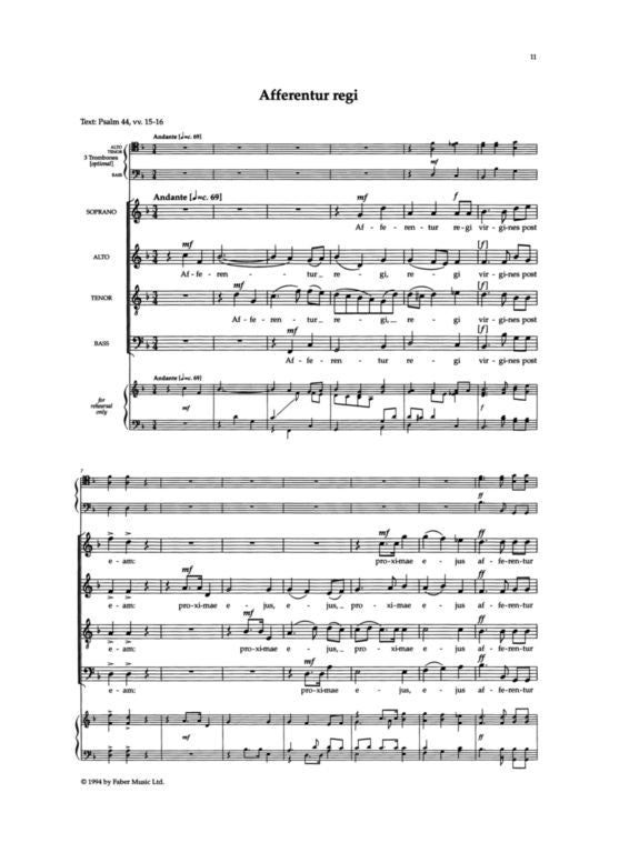 F514731 - Bruckner Six Sacred Choruses SATB and organ or piano Default title