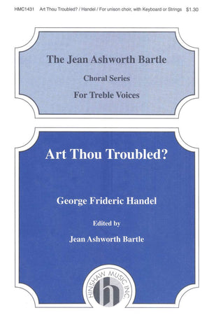 HMC1431 - Handel - Art Thou Troubled - Unison Default title