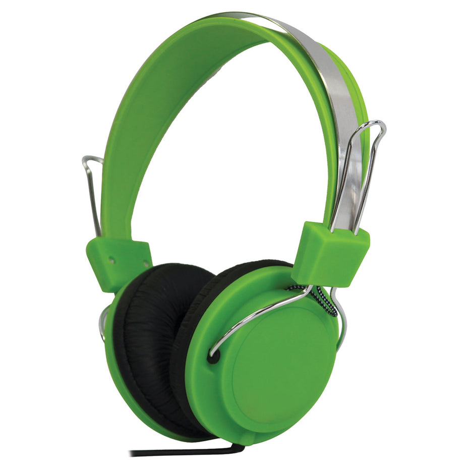 G141EG - Soundlab stereo headphones Green