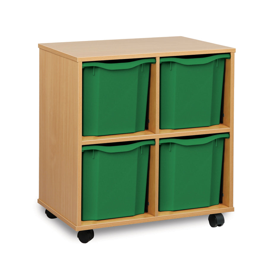 MEQ04J - Monarch jumbo tray storage unit Storage unit 4 trays (2 x 2)